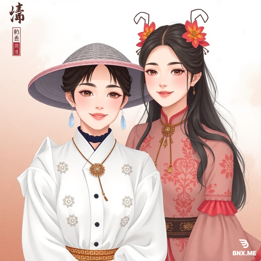 像素风女牧师，全身像