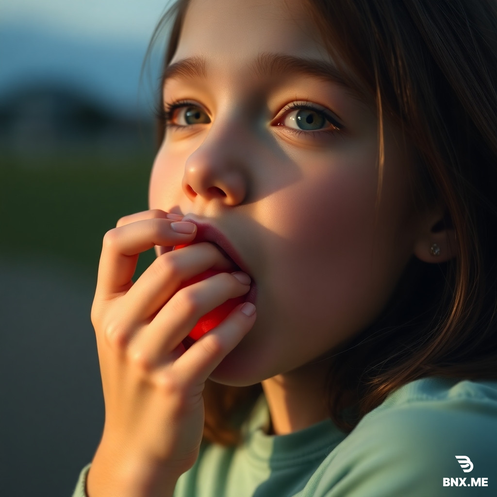 A girl sucking a penis