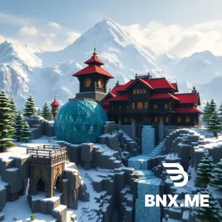 (masterpiece, best quality:1.4), (ultra high resolution:1.3), (photorealistic:1.3), (cinematic lighting:1.4), (ray tracing global illumination:1.3), (sharp focus:1.2), (dramatic contrast:1.2).  BACKGROUND (Minecraft pixel art with shaders) – SNOWY MOUNTAIN + SPIDER PALACE + GLASS CAVE WATERFALL + VOLLEYBALL COURT + LIBRARY + MATH/PHYSICS ELEMENTS:  A stunning Minecraft voxel/pixel art landscape with high-end SEUS PTGI shaders, volumetric fog, god rays.  -- MAIN GEOGRAPHY -- A massive snowy mountain dominates the far background. On the mountain slope, a magnificent wooden spider-themed palace (dark wood + black concrete walls, bright red roofing, gold windows/trim, towers, arched entrances).  Inside the mountain, a beautiful glass cave structure (large faceted cyan/white glass blocks) with stalactites, and a waterfall pouring from the cave mouth down the mountain into a frozen river.  -- NEW ELEMENTS (behind the person, mid-ground and far-ground) -- To the left side of the mountain base, there is a pixel-art VOLLEYBALL COURT built in Minecraft style: sand-colored ground, a net stretched between two wooden posts, red and black boundary lines, and a floating volleyball in mid-air. The court is surrounded by small pixel-art bleachers.  To the right side of the mountain base, there is a pixel-art LIBRARY building: dark oak wood planks, tall arched windows with warm golden light inside, bookshelves visible through the windows, a red and black banner hanging outside.  Scattered around the mid-ground (floating in the air or built as voxel structures) are MATHEMATICS AND PHYSICS ELEMENTS: giant floating pixel-art numbers and symbols (π, Σ, √, ∞, =, +, ×, ÷), a glowing golden compass, a protractor, a calculator block, an atom model (nucleus with orbiting electrons), a 3D coordinate system (x,y,z axes), a graph of a sine wave, and a chalkboard with Einstein's E=mc² written in pixel-art font. These elements are made of Minecraft blocks in red, black, and gold colors, emitting a faint glow.  All background elements follow the black/crimson red/warm gold color theme. Pixel-art snowflakes falling lightly. Distant snowy pine trees.  FOREGROUND (person – very close, extremely strong torch highlight): In the immediate foreground, a photorealistic young man (upper body, close-up) standing confidently. His natural, real face is completely unmodified – sharp skin texture, original features, no mask, no face change.  He is wearing a black and red Miles Morales-style spider-suit: black fabric base, red webbing across chest/arms, red spider emblem on chest, black hoodie down.  EXTREMELY STRONG TORCH HIGHLIGHT ON FACE AND BODY: He holds a lit Minecraft torch in his right hand, raised high near his face. The torch emits a VERY INTENSE warm orange/yellow flame with bright floating embers. This torchlight creates a POWERFUL, DRAMATIC RIM LIGHT AND KEY LIGHT on the right side of his face – right cheek, nose bridge, right eye, right shoulder, right arm are brightly lit with warm orange glow. The highlight covers 30-40% of his face from the right side. Left side remains in soft shadow with cool blue reflection from snow. The strong highlight does NOT change, morph, or replace his facial features – only adds realistic lighting.  SPIDER LOGO BACKLIGHT (to be added separately via Inpainting – see note below).  STYLE CONTRAST: Pixel-art Minecraft background (blocky, voxel) / Photorealistic foreground person. Magical winter atmosphere, warm vs cool contrast.  NEGATIVE PROMPT: (worst quality, low quality:1.5), (monochrome:1.3), (bad anatomy:1.3), (disfigured face:1.4), (face swap, different face, morphing:1.5), (blurry face:1.4), (cartoon face, anime:1.4), (extra limbs:1.3), (watermark, text:1.3), (realistic Minecraft textures:1.4), (pixelated person:1.4), (dark, underexposed:1.3), (no highlight, weak light:1.4), (missing palace, missing cave:1.3), (missing volleyball, missing library, missing math elements:1.3), (blue, green as dominant colors:1.2).
